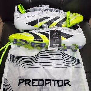 Men's Adidas Predator Elite FT Fold-Over Tongue AG Soccer Cleats JS0945 Size 13